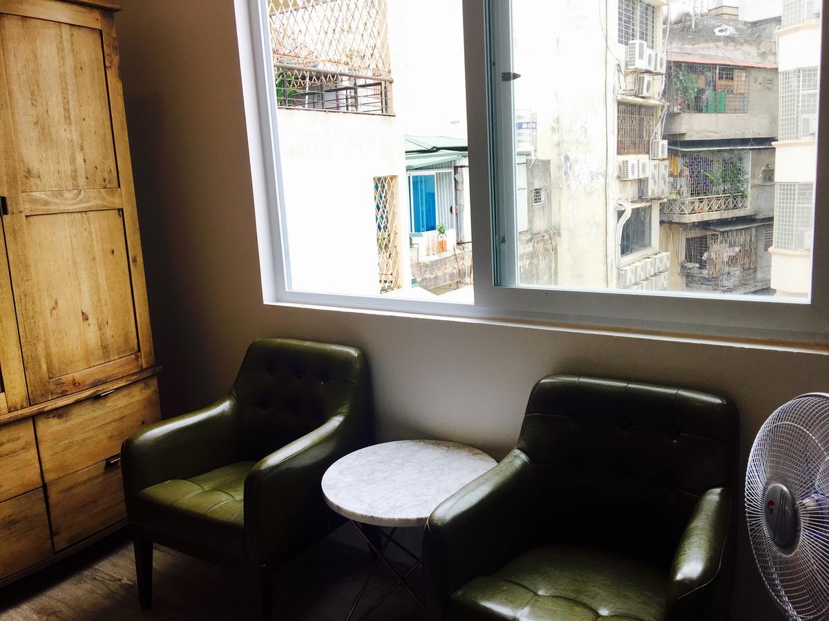 Awa Downtown Hostel Hanoi Buitenkant foto